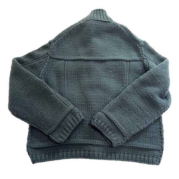 Louis Vuitton x Virgil Abloh 2020 Men's Knit Trucker Jacket in Blue - Picture 5 of 8